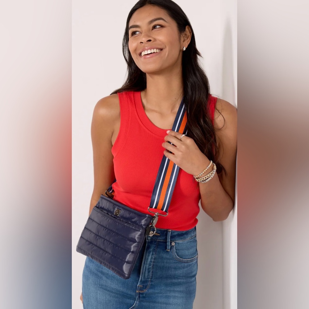 LNA Jones Rib Tank Poppy
